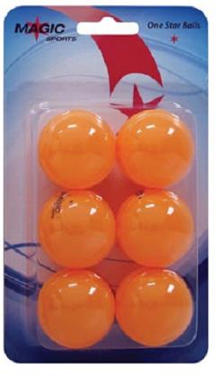 SCHILDKROT Table tennis balls Magic-Sports TT-Ball 6 pcs - Table Tennis Balls - Main image