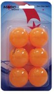 SCHILDKROT Magic-Sports TT-Ball 6 ks - Table Tennis Balls