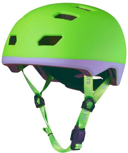 Micro helmet Neon LED green - Bike Helmet - Main image