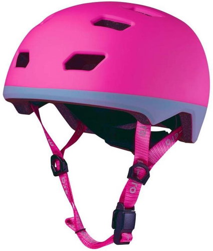 Micro Helmet Neon LED Pink - Bike Helmet - Main image