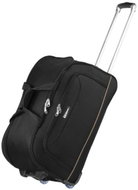 Diamond Travel Bag on Wheels Black 82L - Travel Bag