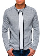 Ombre Clothing Pánská Maksym šedá M - Mikina