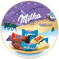 Milka Christmas plate 198 g - Chocolate