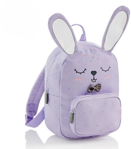 MiquelRius Children's Backpack Bunny, purple - Children's Backpack - Main image