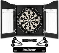 Mission Home Darts Centre Jack Daniels cabinet with target and darts - Dartboard Cabinet