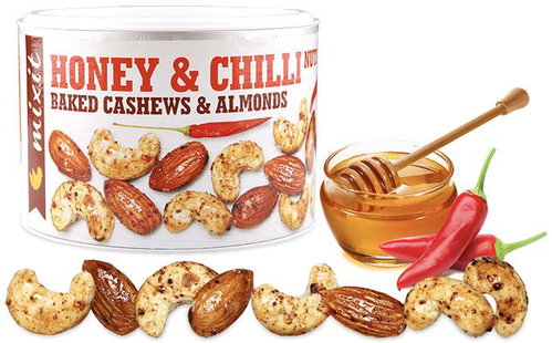Mixit Oven-Baked Nuts - Honey and Chilli Main image Mixit Oven-Baked Nuts - Honey and Chilli - Nuts - Main image