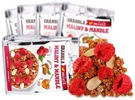 Mixit Granola from the oven into the pocket - Raspberries and almonds - Granola