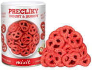 Pretzels Mixit Pretzels - Yogurt Chocolate with Strawberry Dust - Preclíky