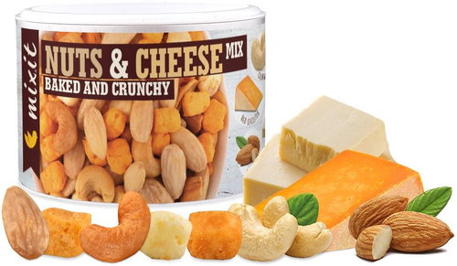 Mixit Mix of roasted nuts and crispy cheese 120g - Nuts - Main image
