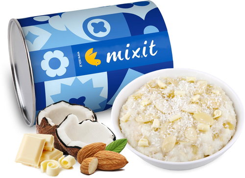 Mixit Coconut porridge with white chocolate 250 g - Porridge - Main image