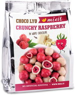 Mixit Crispy white chocolate covered raspberries in pocket 70 g - Dried Fruit
