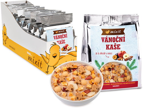 Mixit Christmas Porridge, 7-pack - Oatmeal - Main image
