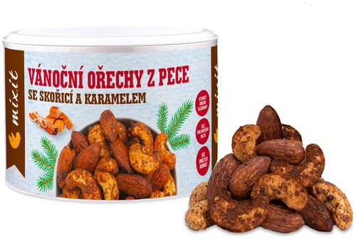Mixit Oven-Baked Christmas Nuts 160 g Main image Mixit Oven-Baked Christmas Nuts 160 g - Nuts - Main image