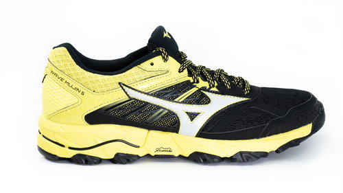 Mizuno Wave Mujin 5 / Black / Glacier Gray / Bolt vel. 44,5 EU / 297 mm - Běžecké boty - Main image