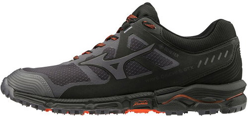 Mizuno WAVE DAICHI 5 GTX, Black/Grey, EU 42.5/275mm - Running Shoes - Main image