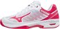 MIZUNO WAVE EXCEED SL 2 AC/WHITE/ROSE RED/NIMBUS CLOUD, size EU 36/225mm - Tennis Shoes