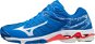 MIZUNO WAVE VOLTAGE/FRENCH BLUE/WHITE/IGNITION RED, size EU 40.5/260mm - Indoor Shoes