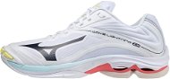 MIZUNO WAVE LIGHTNING Z6 WHITE/SKY CAPTAIN/CLEARWATER, size EU 38.5/245mm - Indoor Shoes