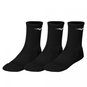 Socks MIZUNO Training 3P socks, black L - Ponožky