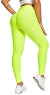 Yoga Booty dámské sportovní legíny žlutá, vel. M - Legíny