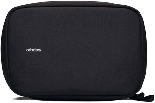 ORBITKEY 2-in-1 toiletry pouch Black - Make-up Bag - Main image