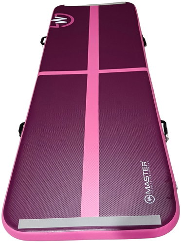 MASTER Airtrack inflatable mat 200 × 100 × 10 cm, purple pink - Airtrack  - Main image