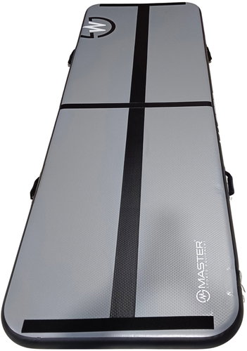MASTER Airtrack inflatable mat 300 × 100 × 10 cm, anthracite black - Airtrack  - Main image