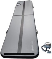 MASTER Airtrack inflatable mat 400 × 100 × 10 cm, anthracite black - Airtrack 