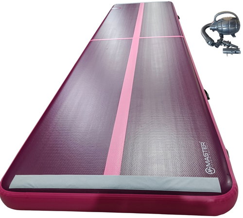 MASTER Airtrack S, Pro inflatable mat 600 × 150 × 20 cm, purple pink Main image MASTER Airtrack S, Pro inflatable mat 600 × 150 × 20 cm, purple pink - Airtrack - Main image