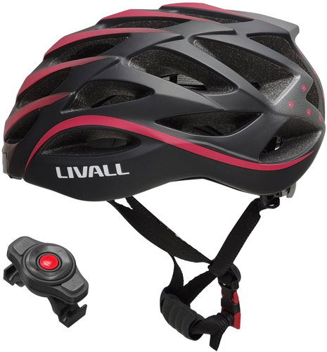 Livall Bh62 Neo M/L Bl&Rd - Bike Helmet - Main image