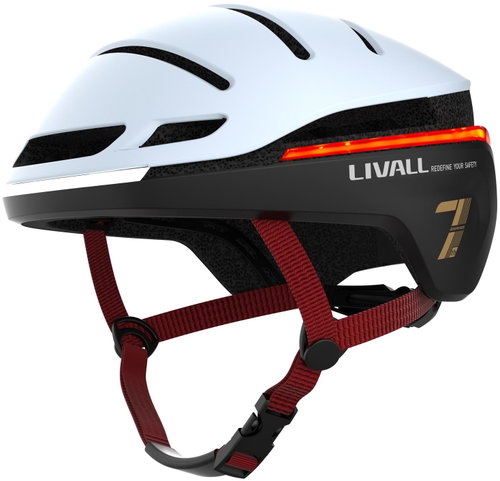 Livall Evo21 M White Snow - Bike Helmet - Main image
