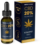 MOVit CBD 20% Full Spectrum konopný olej 10ml - CBD