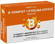 MOVit B-Komplet + Kyselina listová PREMIUM, 30 tabliet - B-komplex