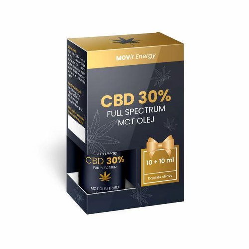 MOVit Gift Pack CBD 30% Full Spectrum MCT Oil 10ml + 10 ml - CBD - Main image