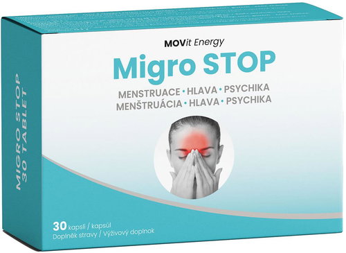 MOVit Energy Migro Stop, 30 kapslí - Dietary Supplement - Main image