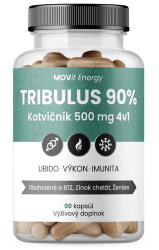 MOVit Energy Tribulus 90% Anchovy 500 mg 4in1, 90 capsules - Tribulus - Main image