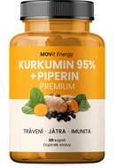 MOVit Energy Curcumin Extract 95% + Piperine, 60 capsules - Curcumin