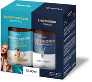 MOVit Energy Beauty balíček - Mořský Kolagen & Methionin PREMIUM, 90 tablet + 90 kapslí - Colagen