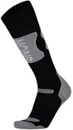 Mons Royale Pro Lite Tech Sock Black/Grey Marl L - Ponožky