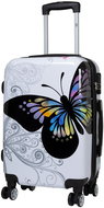 MONOPOL Butterfly White sized. S - Suitcase