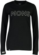 Mons Royale Yotei BF Tech LS Black - Tričko