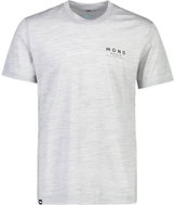 Mons Royale Icon T-Shirt, Grey Marl, size M - T-Shirt