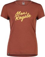 Mons Royale Icon Tee, Chocolate, size L - T-Shirt