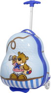 MONOPOL Children's suitcase Teddy Blue size. S - Children's Lunch Box