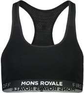 Mons Royale Sierra Sports Bra Black veľ. L - Podprsenka