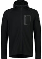 Mons Royale Traverse Full Zip Hood Black - Mikina