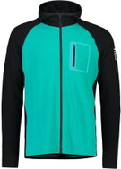 Mons Royale Traverse Full Zip Hood Marina / Black vel. L - Mikina