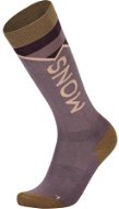 Mons Royale Lift Access Sock Mauve/Toffee veľ. 35 – 37 EU - Ponožky
