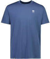 Mons Royale Icon T-Shirt Dark Denim Small Logo, vel. S - Tričko