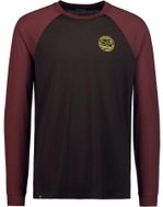 Mons Royale Icon Raglan Dark Chocolate / Black, vel. XL - Tričko